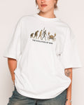 Evolution of Man Oversized Tee Unisex