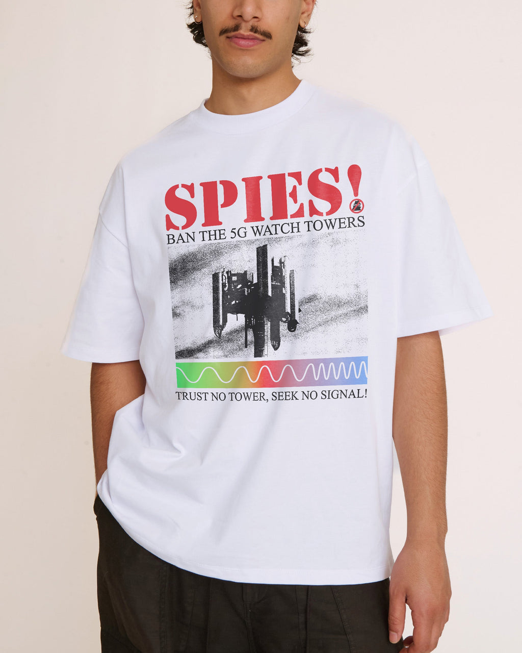 Seek No Signal Oversized Tee Unisex