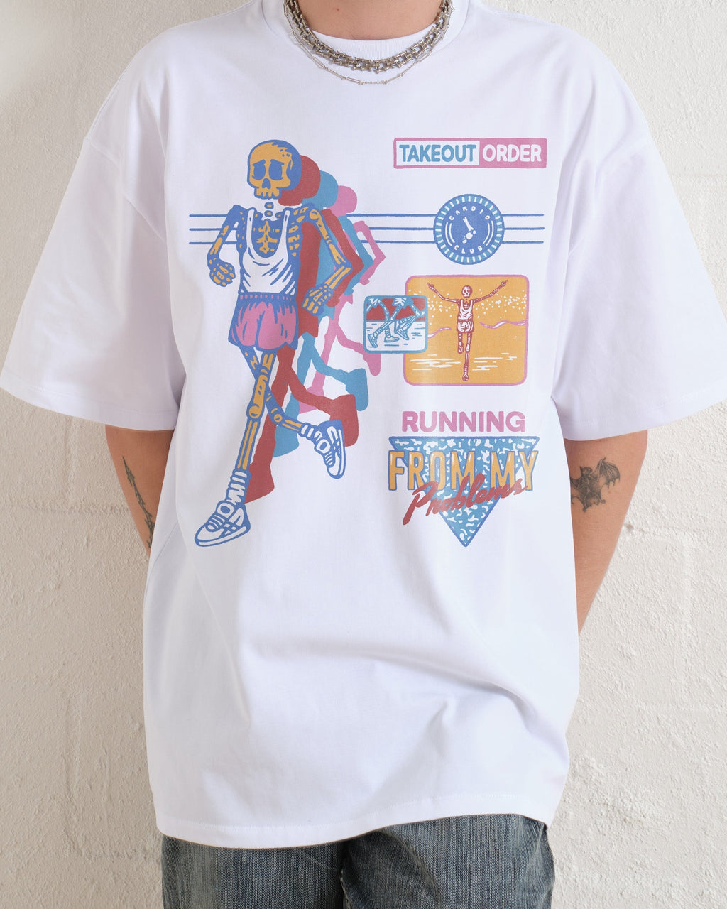 Running From My Problems Oversized Tee Unisex