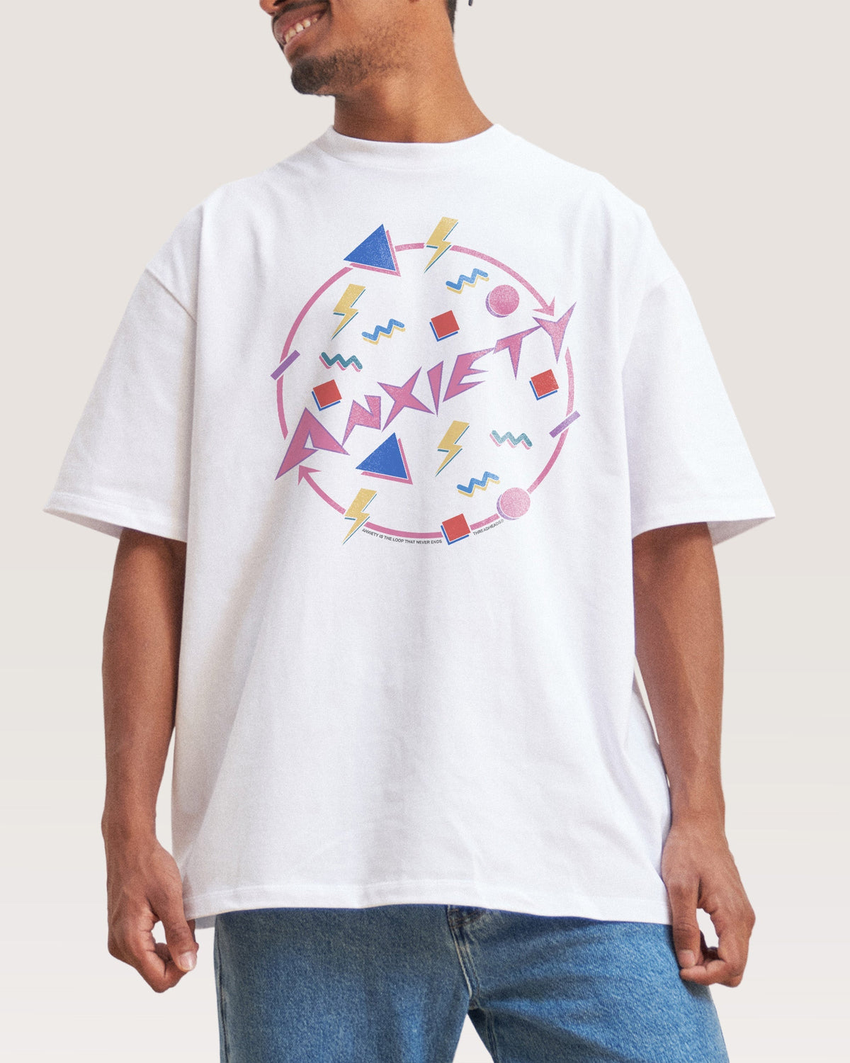 Anxiety Oversized Tee Unisex