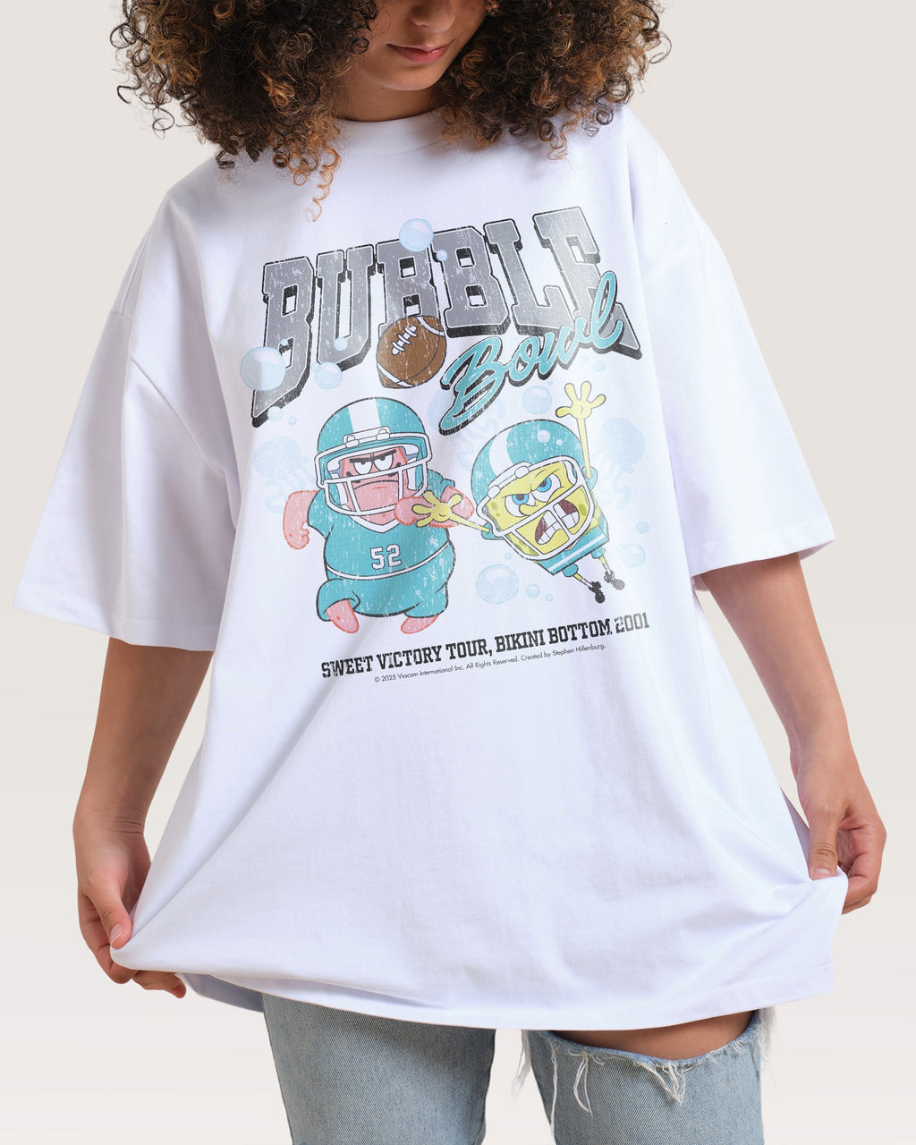 Bubble Bowl Oversized Tee Unisex