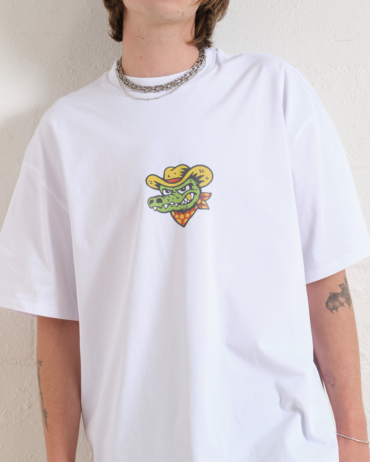 Yee Haw Crocodile Oversized Tee Unisex