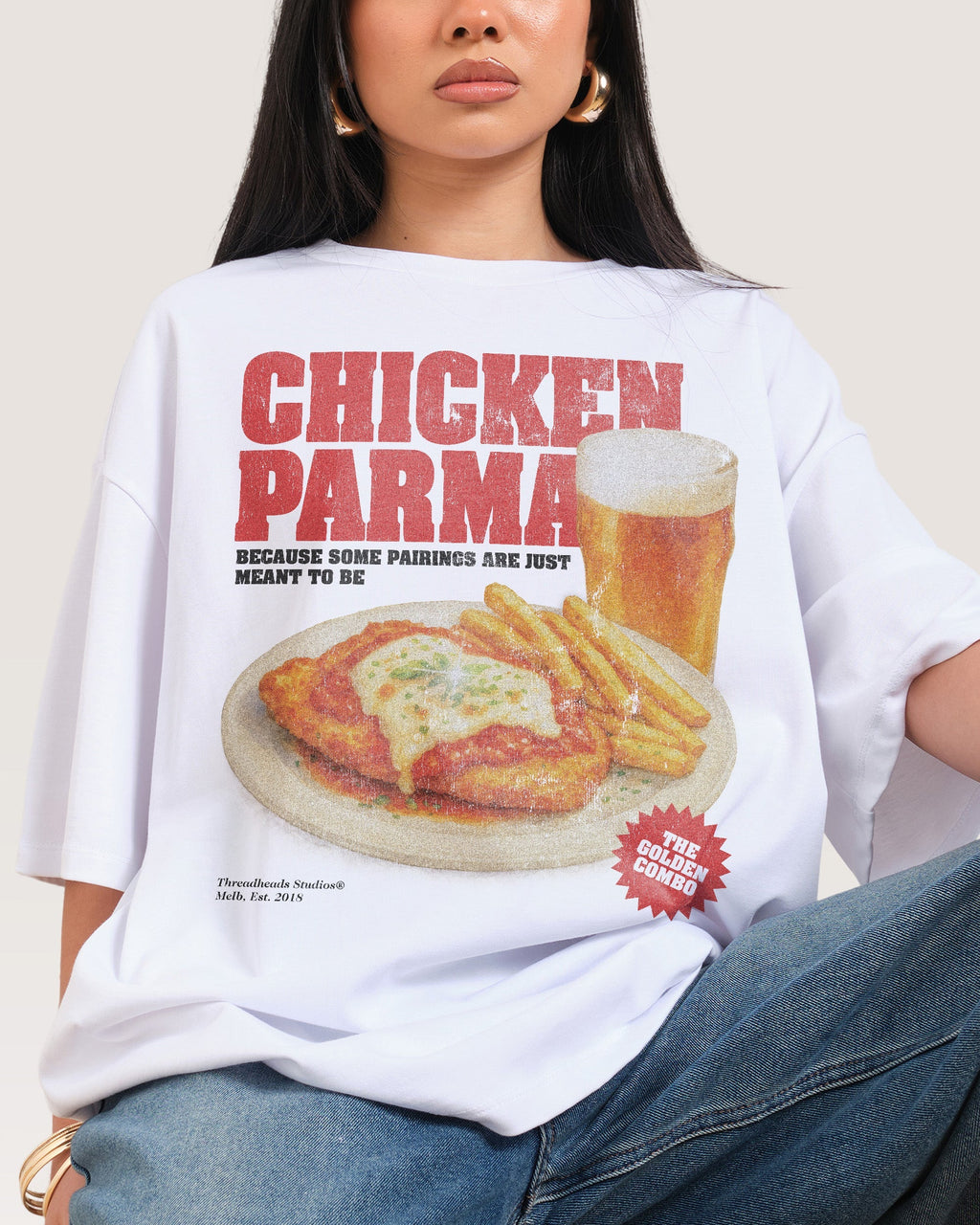 Parma & Pint Oversized Tee Unisex