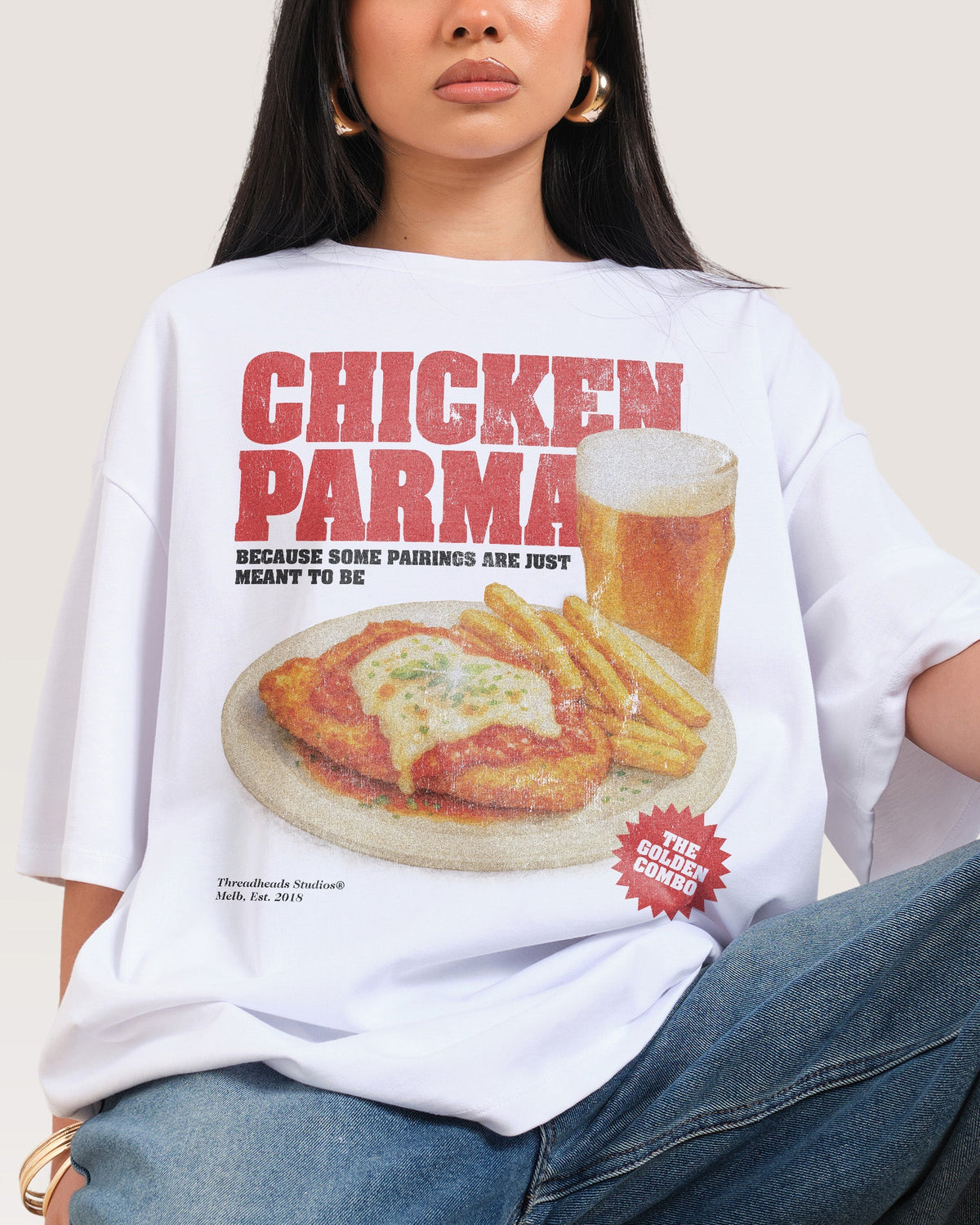 Parma & Pint Oversized Tee Unisex