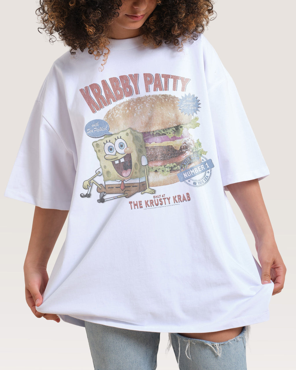 The Krabby Patty Oversized Tee Unisex