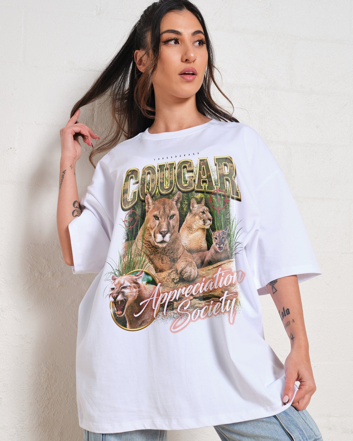 Cougar Appreciation Society Oversized Tee Unisex