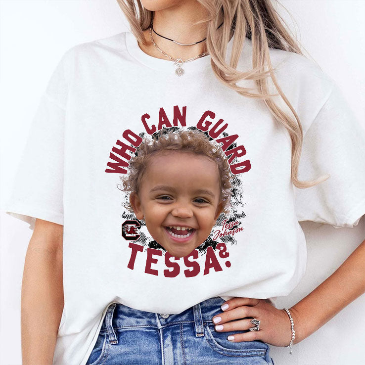 Who Can Guard Tessa Johnson Shirt Unisex