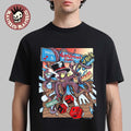 Widespread Panic Atlantic City NJ 2026 Event Poster At Hard Rock Live At Etess Arena On August 14 15 16 2026 The Octopus T-Shirt