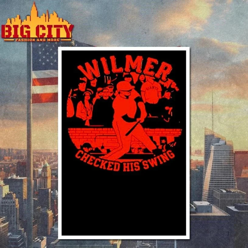 Wilmer Flores Checked His Swing San Francisco Giants Shirt Unisex