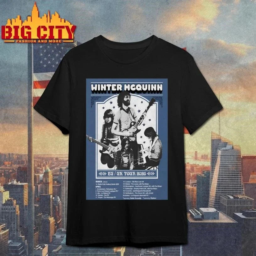 Winter McQuinn 2026 Tour EU-UK Poster Shirt Unisex