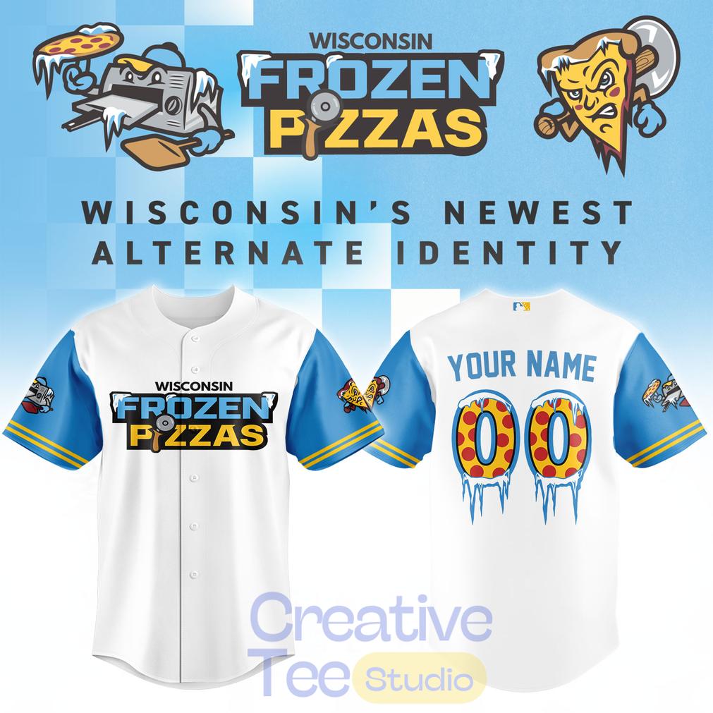 Wisconsin Timber Rattlers Frozen Pizzas 2026 Custom Baseball Jersey
