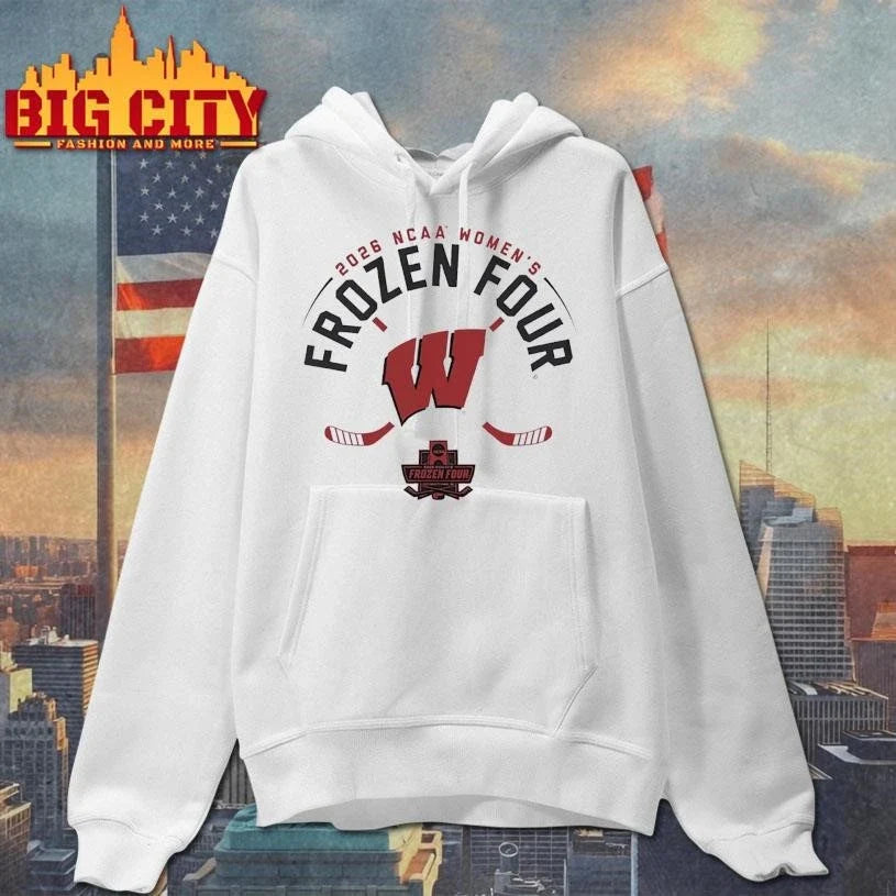 Wisconsin Womens Hockey 2026 Frozen Four Minimalist Shirt Unisex
