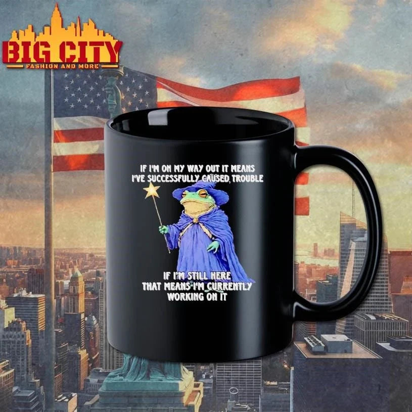 Wizard Frog If Im On My Way Out It Means Ive Successfully Shirt Unisex