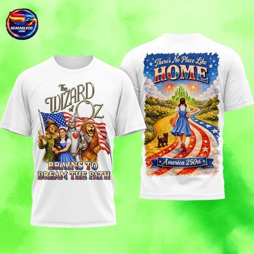 Wizard Of Oz America 250Th Anniversary Two Sided Shirt Unisex