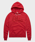 Women's Script Ohio All Scarlet Hoodie