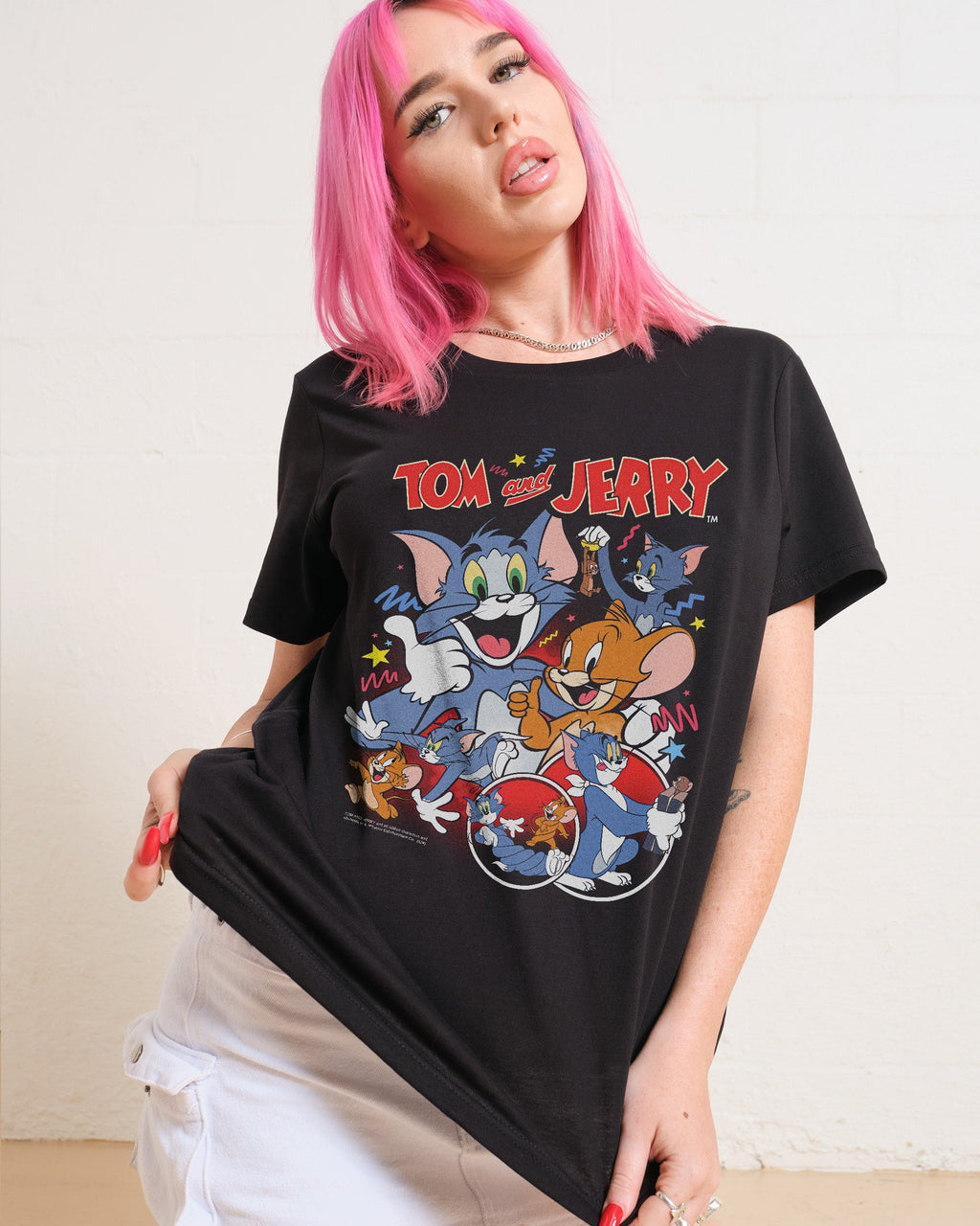 Tom and Jerry Vintage Women's Tee Unisex