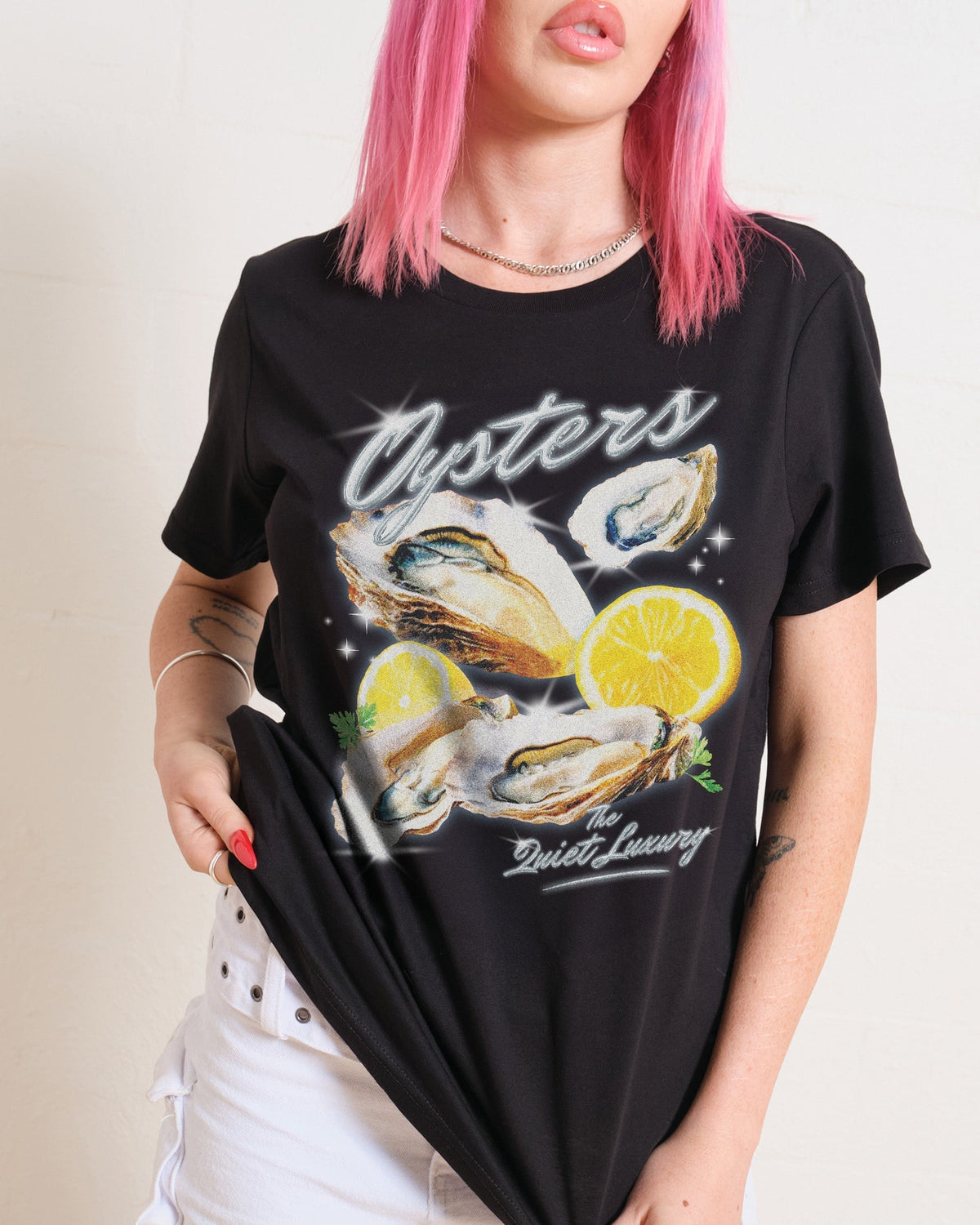 Oysters, The Quiet Luxury Women's Tee Unisex