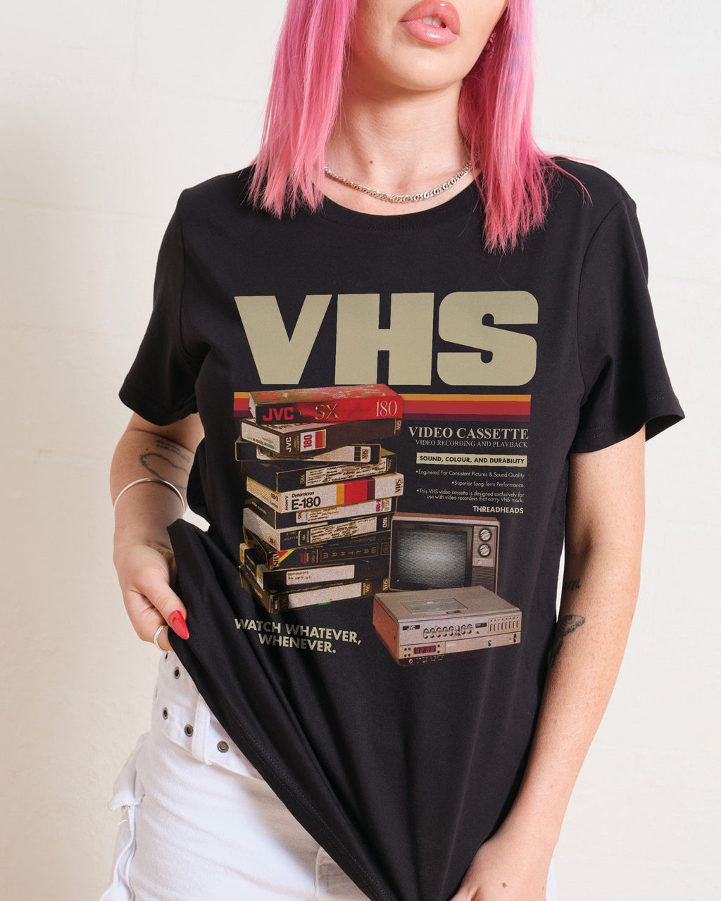 Vintage VHS Tapes Women's Tee Unisex