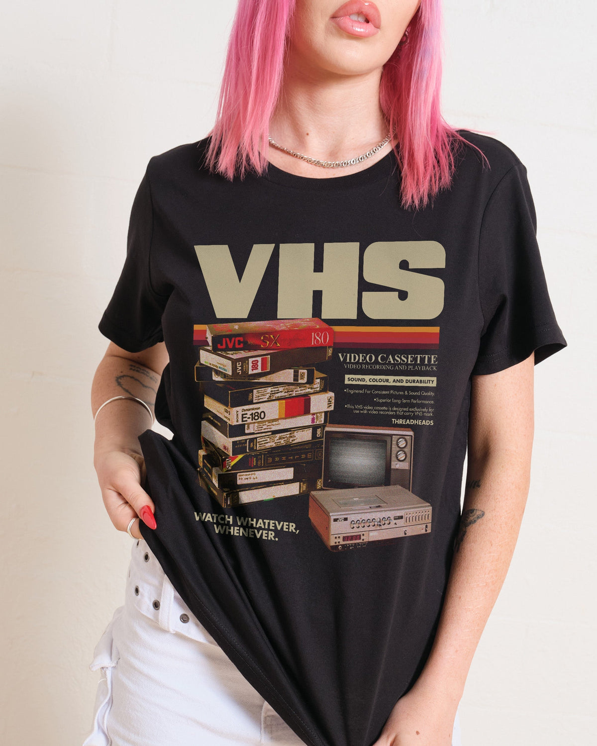 Vintage VHS Tapes Women's Tee Unisex