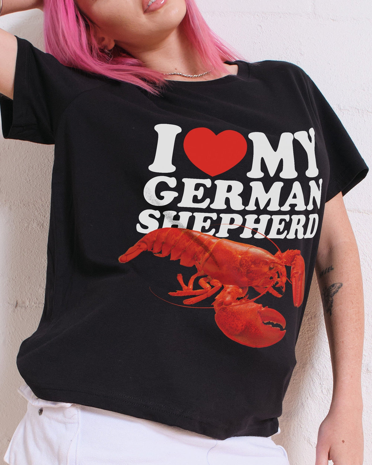 I Love My German Shepherd Women's Tee Unisex