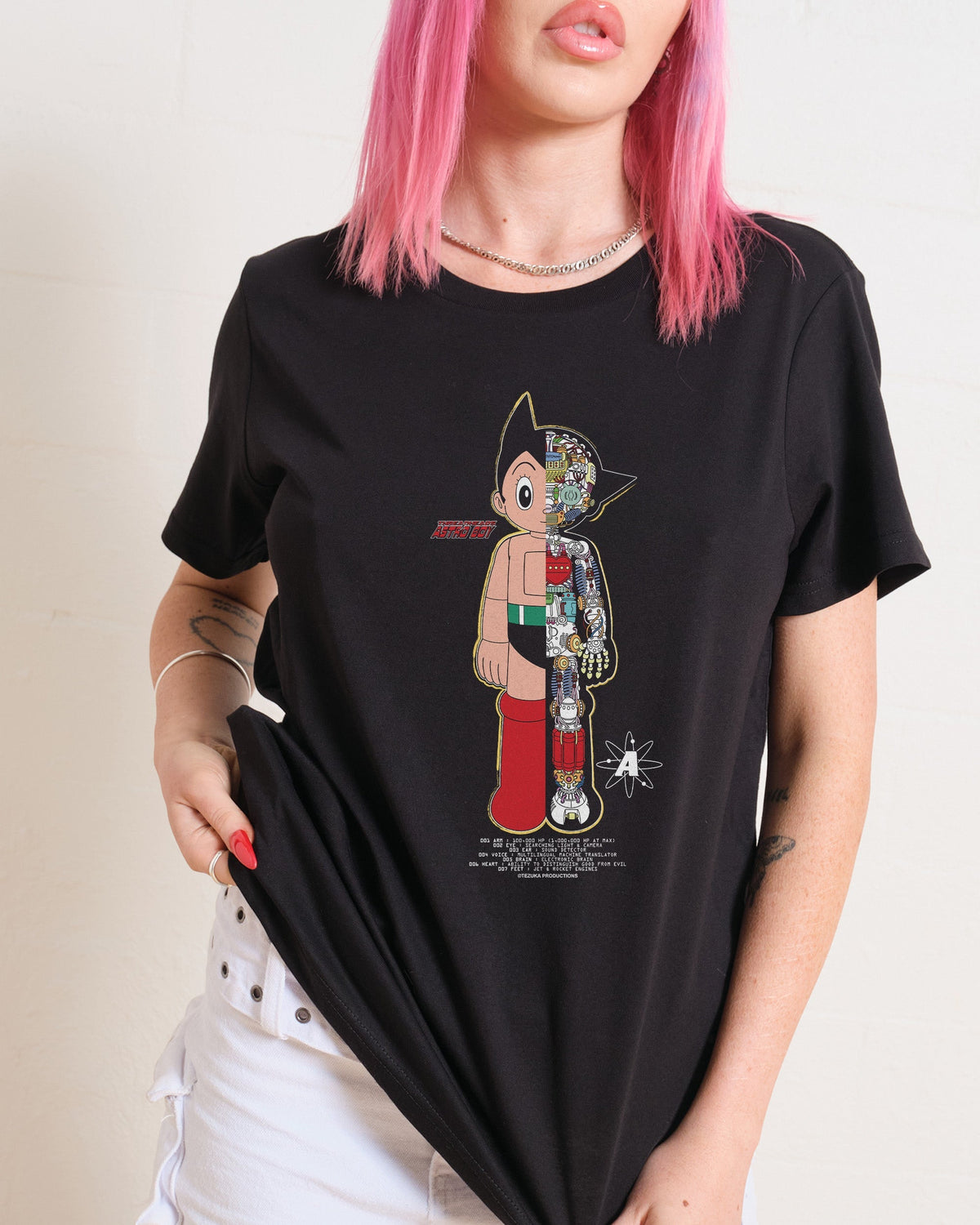 Astro Boy Half Robot Women's Tee Unisex