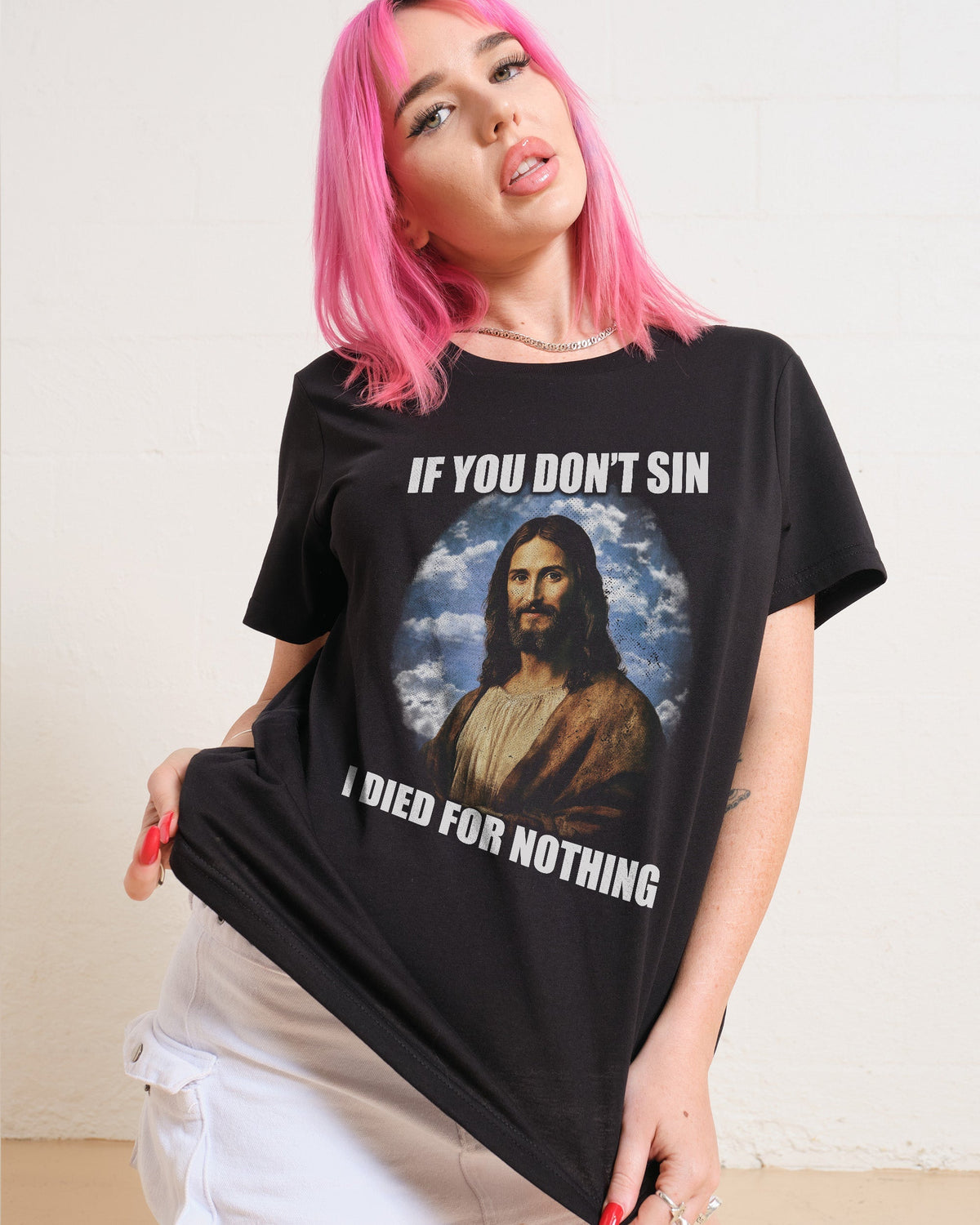 If You Don't Sin Jesus Women's Tee Unisex