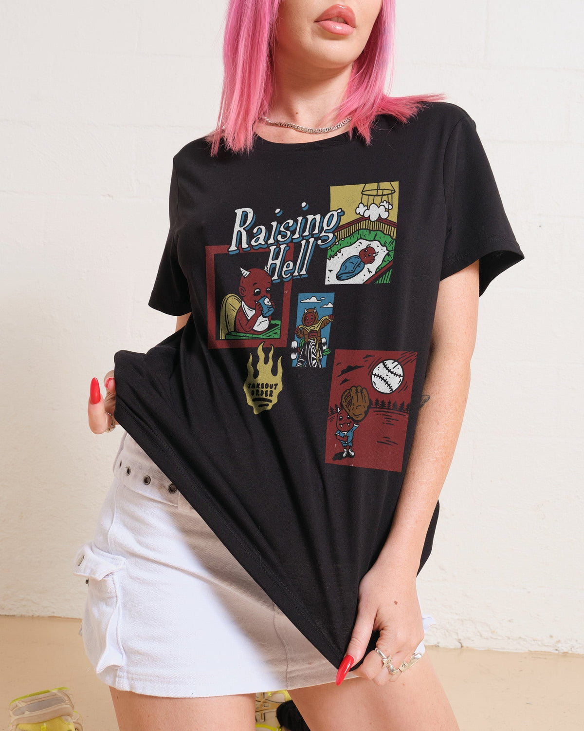 Raising Hell Women's Tee Unisex