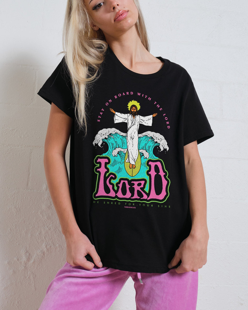 Stay On Board With The Lord Women's Tee Unisex