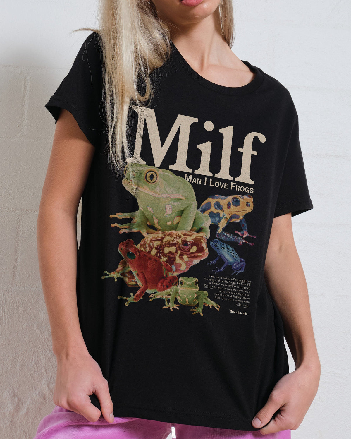 Man I Love Frogs Women's Tee Unisex