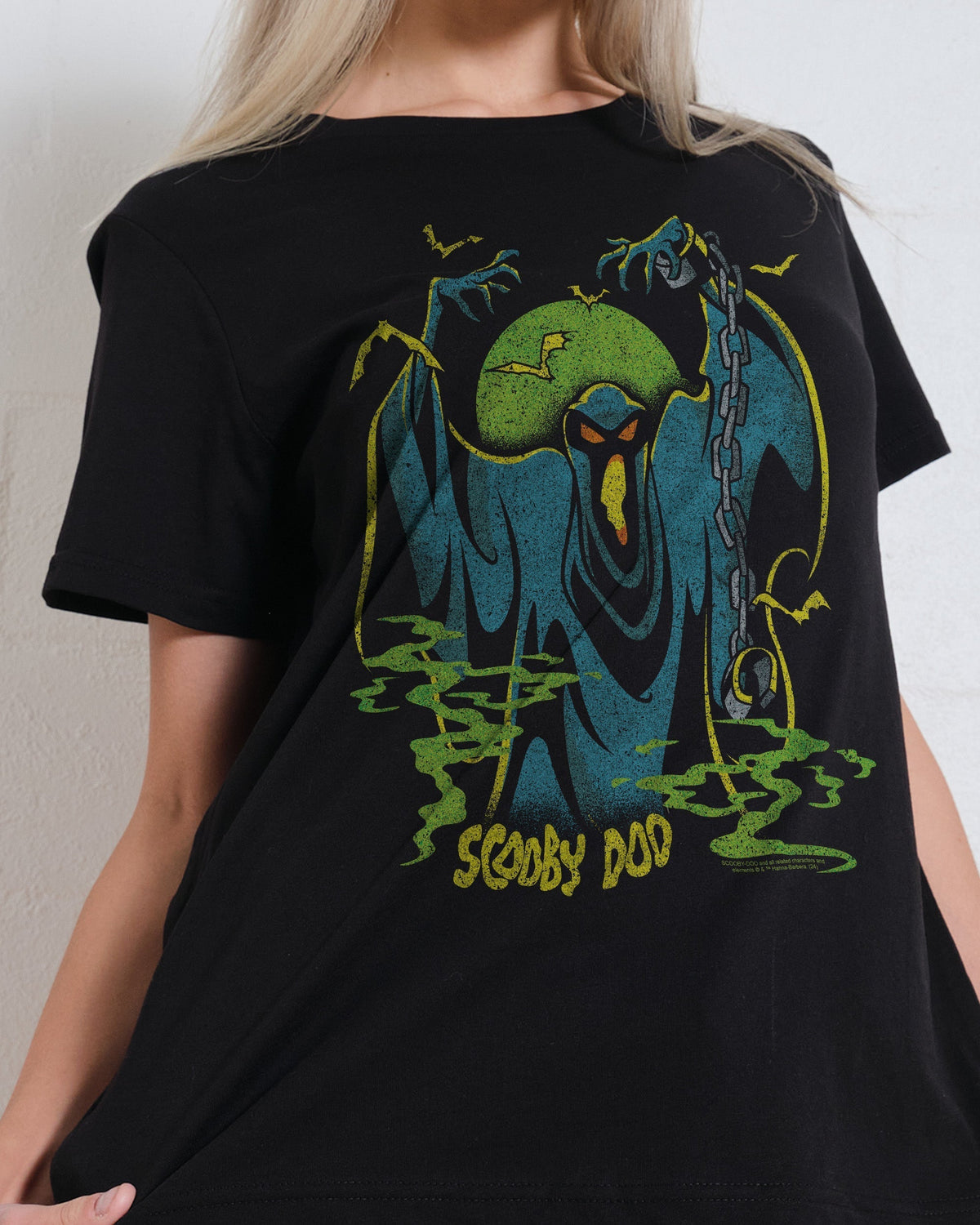 Scooby-Doo Green Ghost Women's Tee Unisex