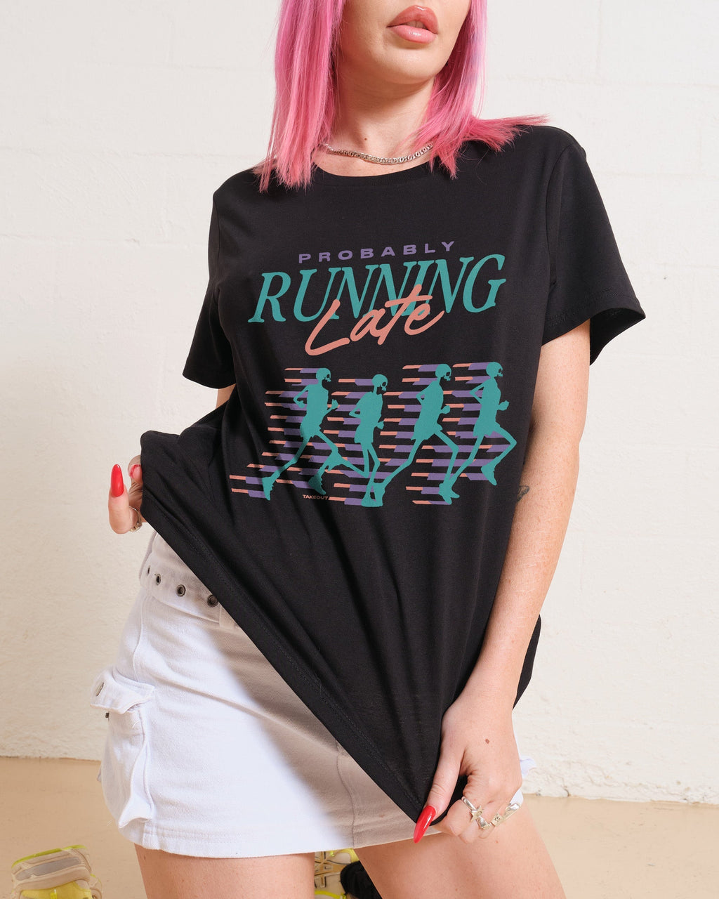 Probably Running Late Women's Tee Unisex