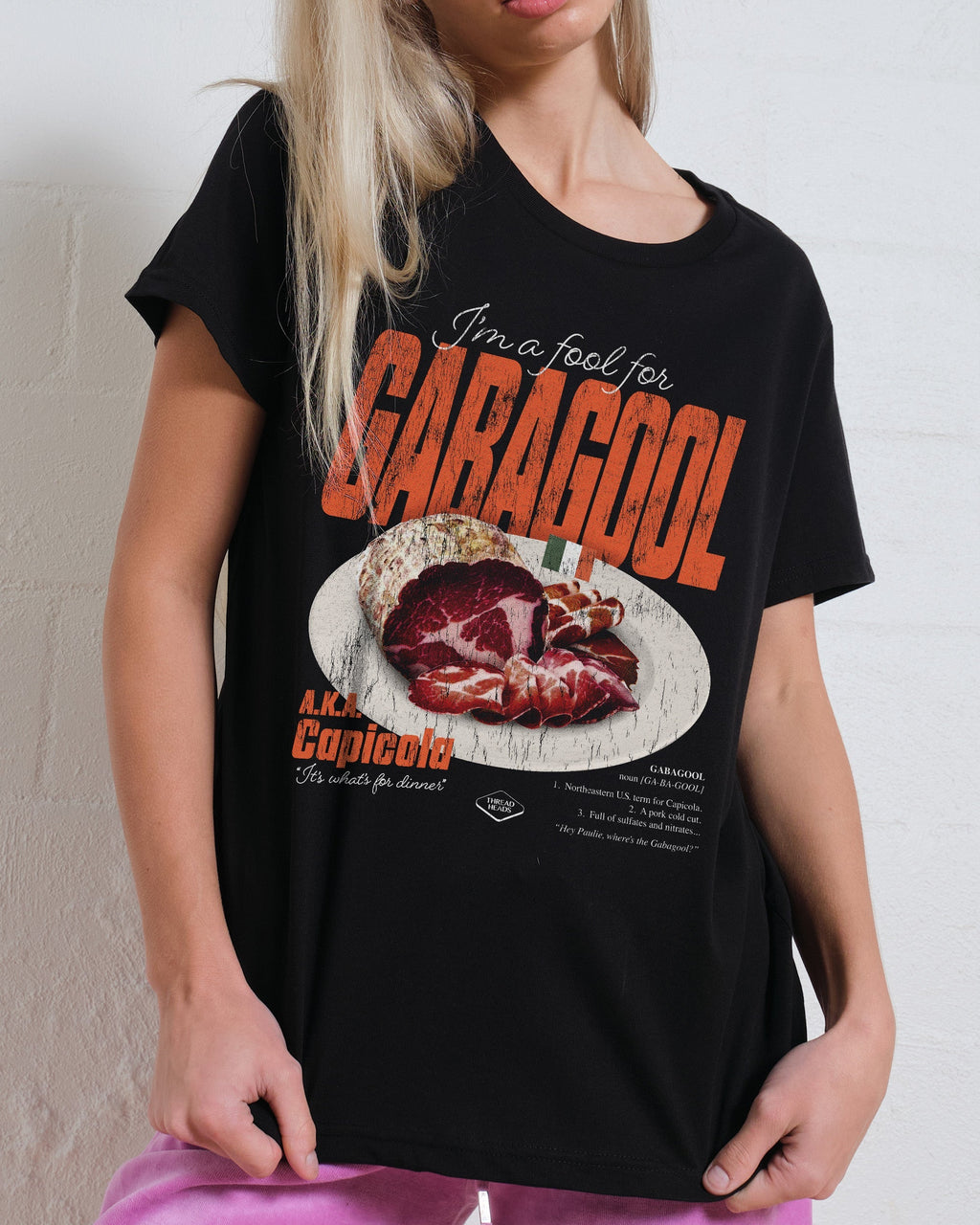 I'm a Fool for Gabagool Women's Tee Unisex