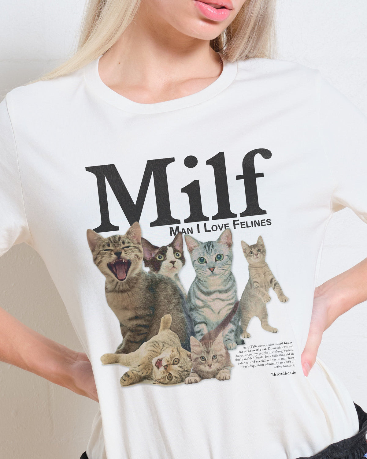 Man I Love Felines Women's Tee Unisex