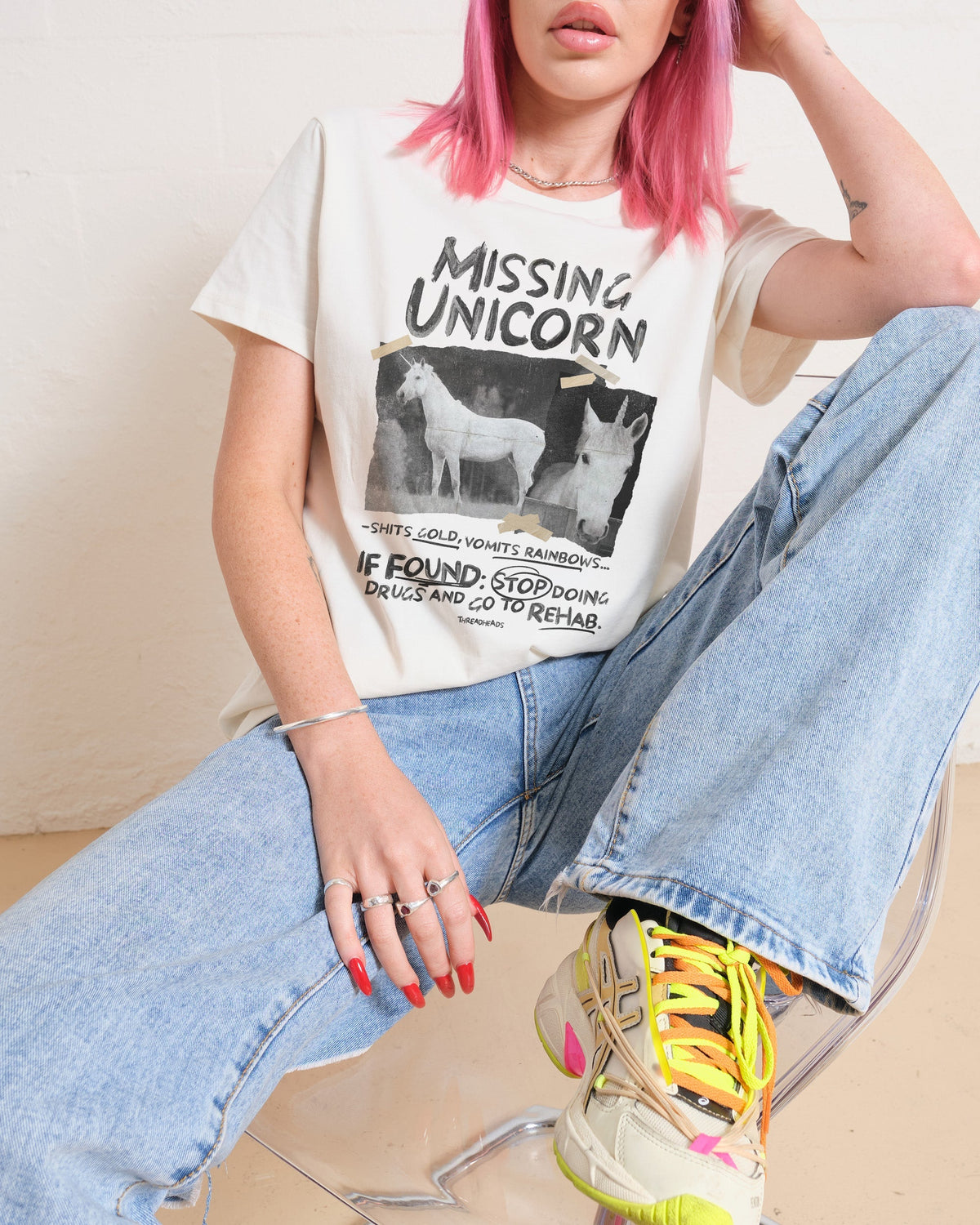 Missing Unicorn Women's Tee Unisex