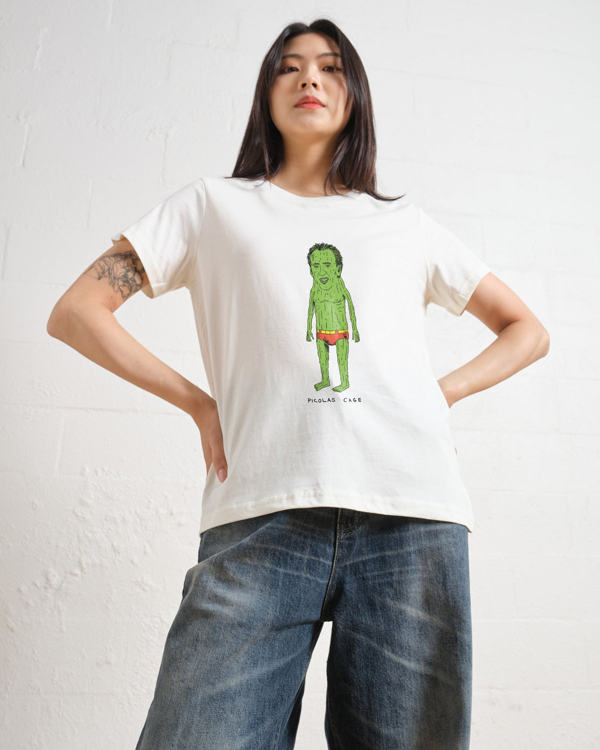 Picolas Cage Women's Tee Unisex