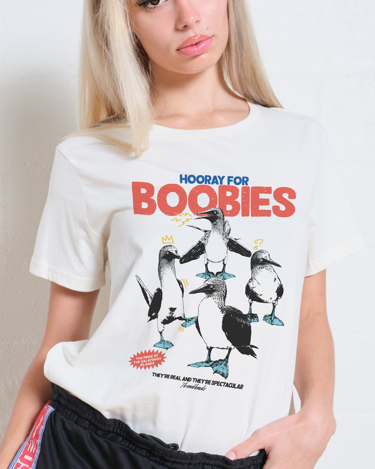 Hooray for Boobies Women's Tee Unisex