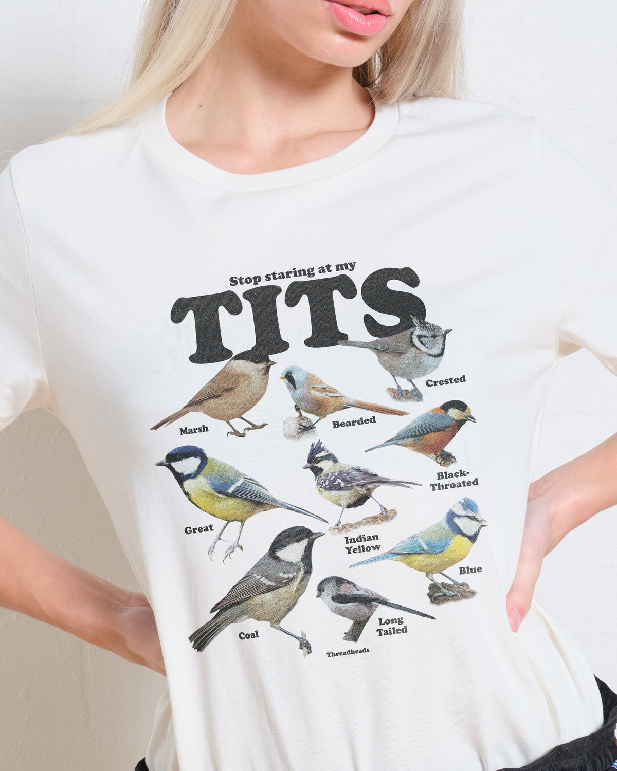 Stop Staring At My Tits Women's Tee Unisex