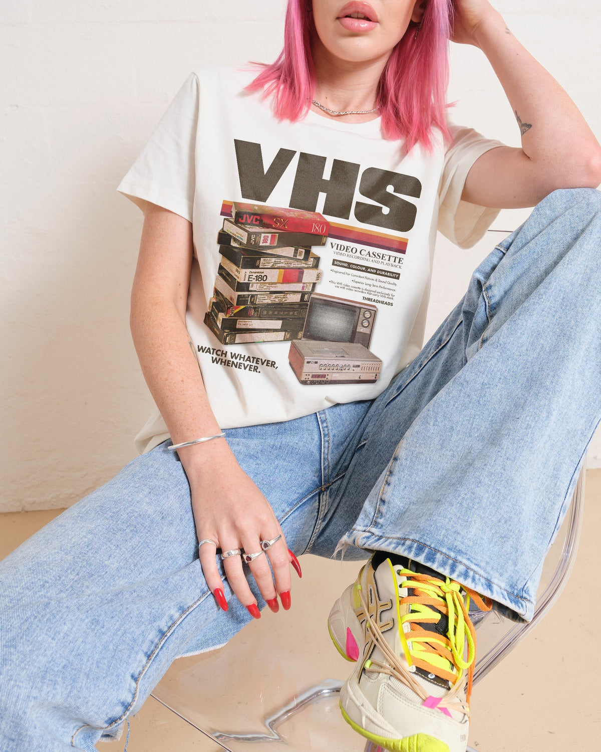 Vintage VHS Tapes Women's Tee Unisex