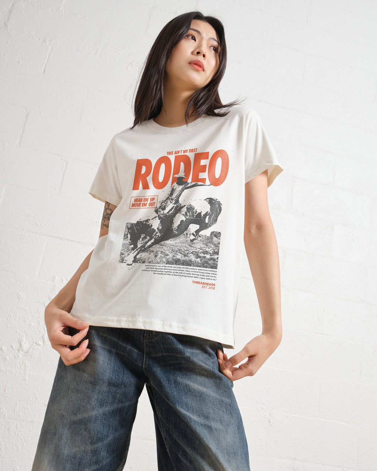 Ain't My First Rodeo Women's Tee Unisex
