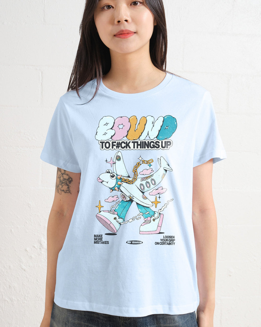 Bound to F#ck Things Up Women's Tee Unisex
