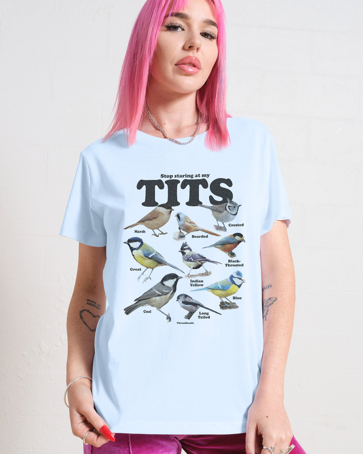 Stop Staring At My Tits Women's Tee Unisex