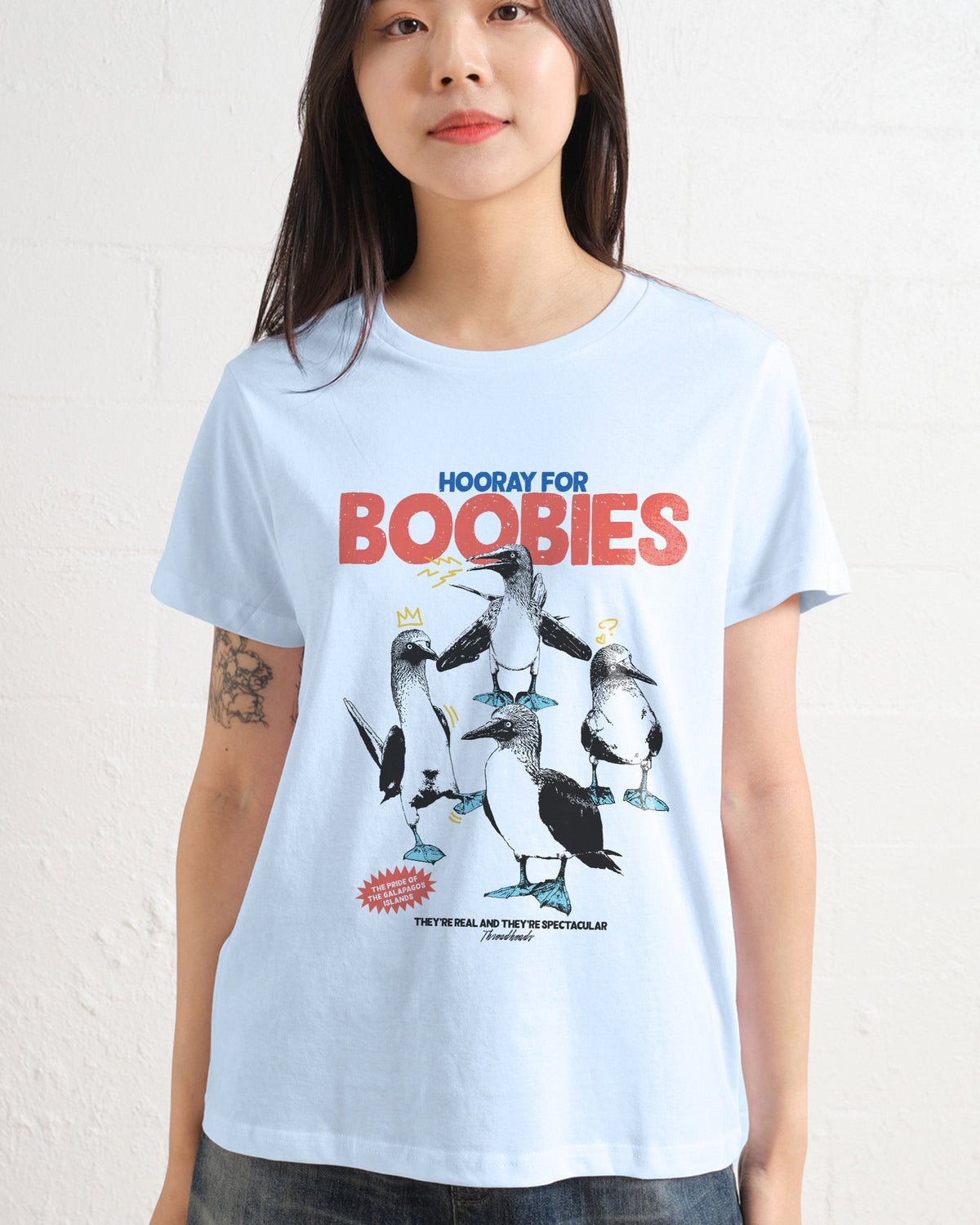 Hooray for Boobies Women's Tee Unisex