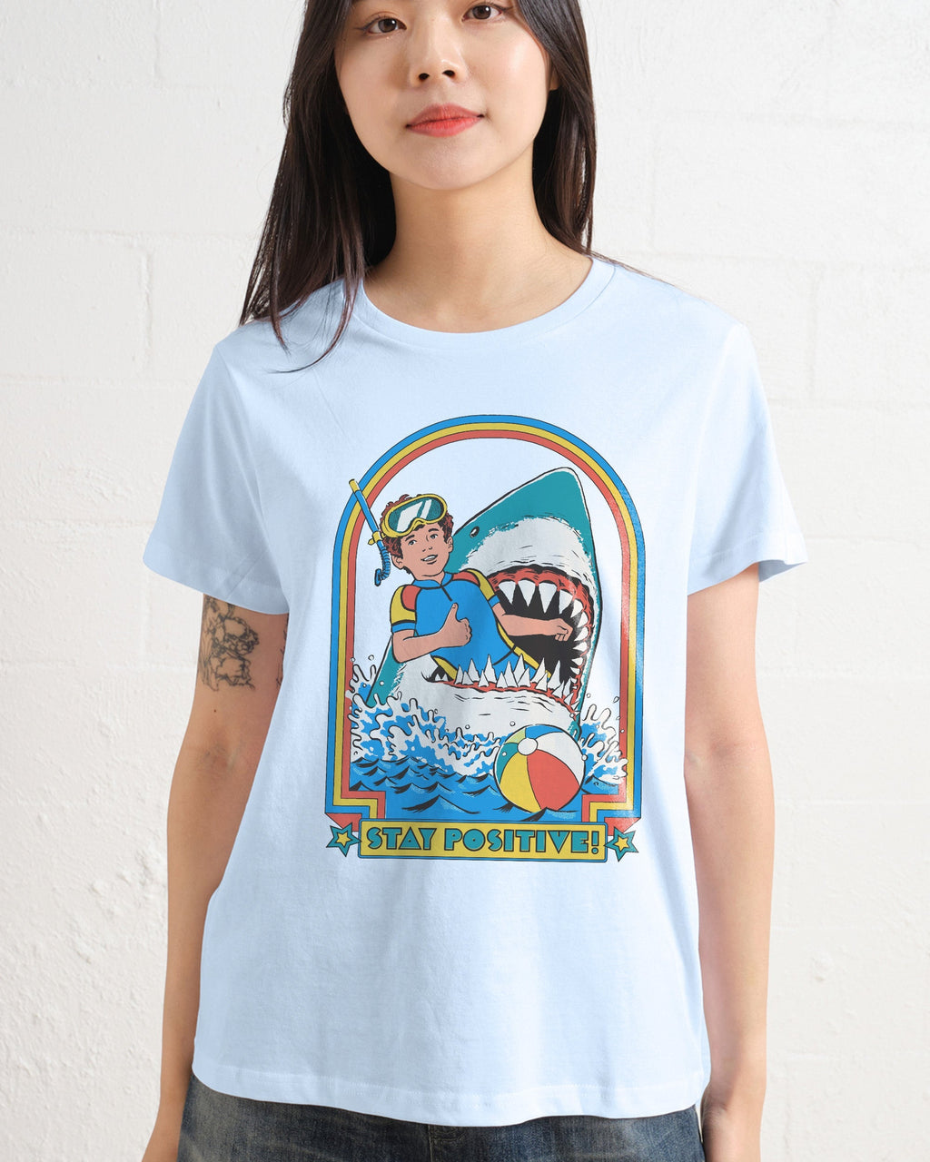 Stay Positive Women's Tee Unisex