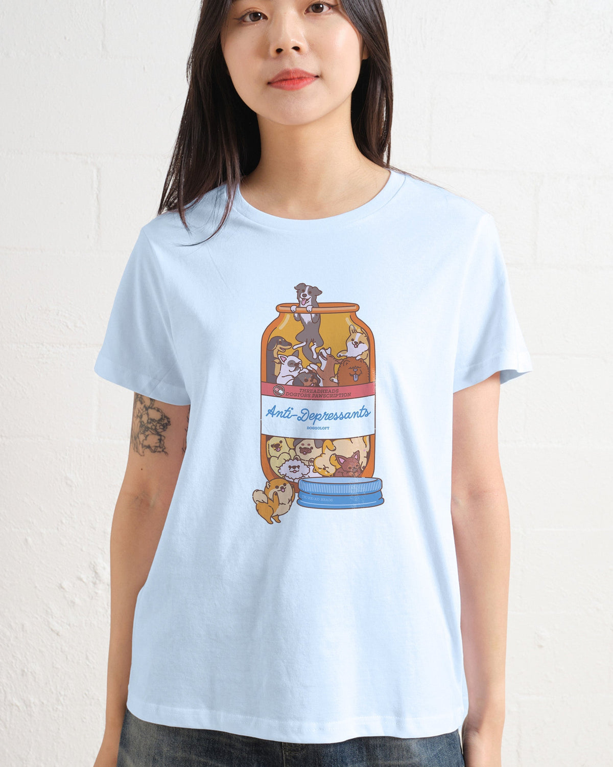 Anti-Depressants Dog Edition Women's Tee Unisex