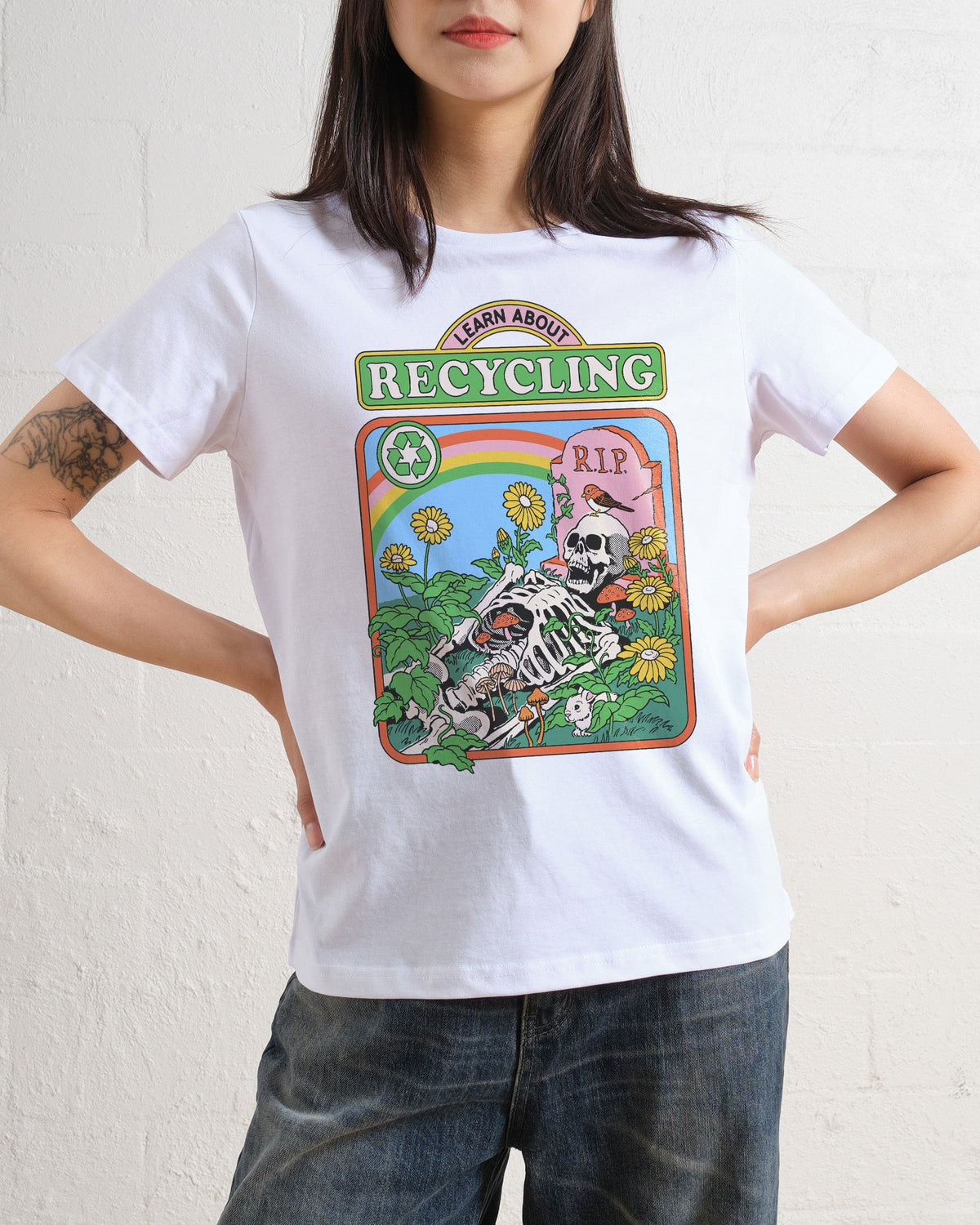 Learn About Recycling Women's Tee Unisex
