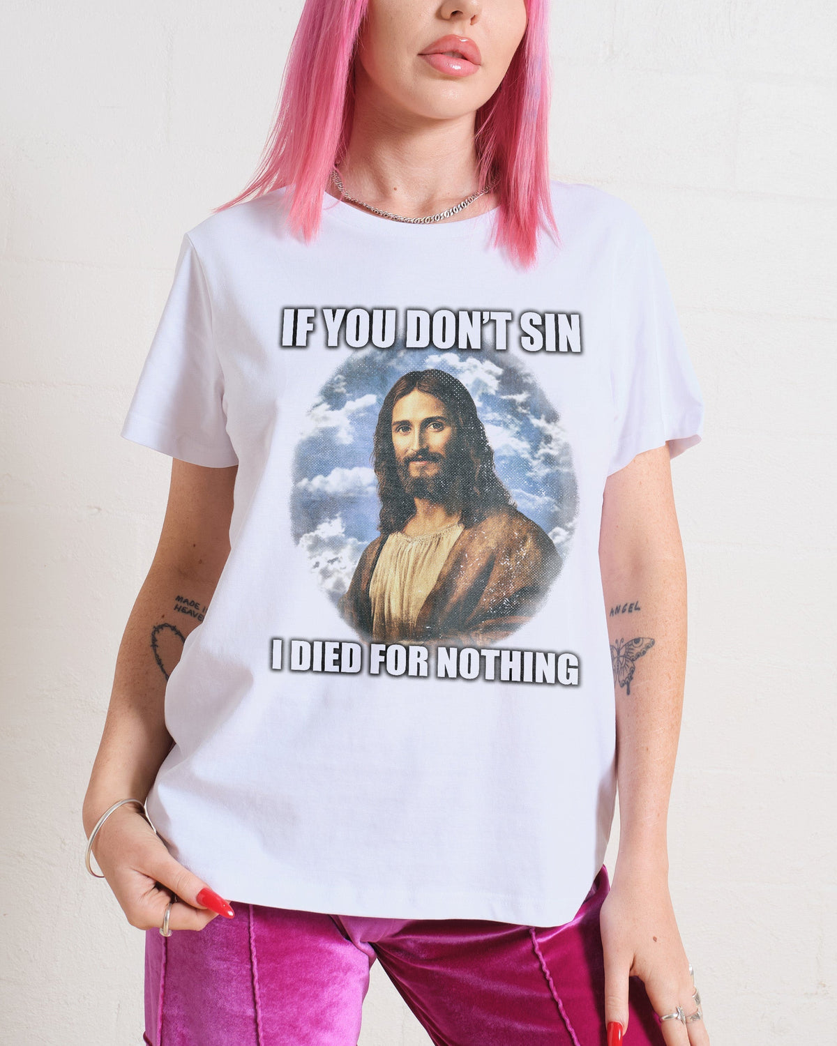 If You Don't Sin Jesus Women's Tee Unisex