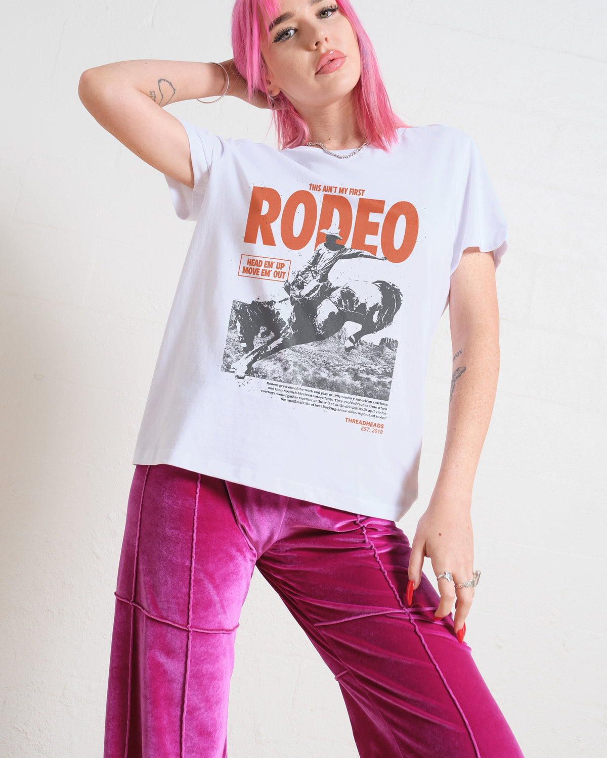 Ain't My First Rodeo Women's Tee Unisex