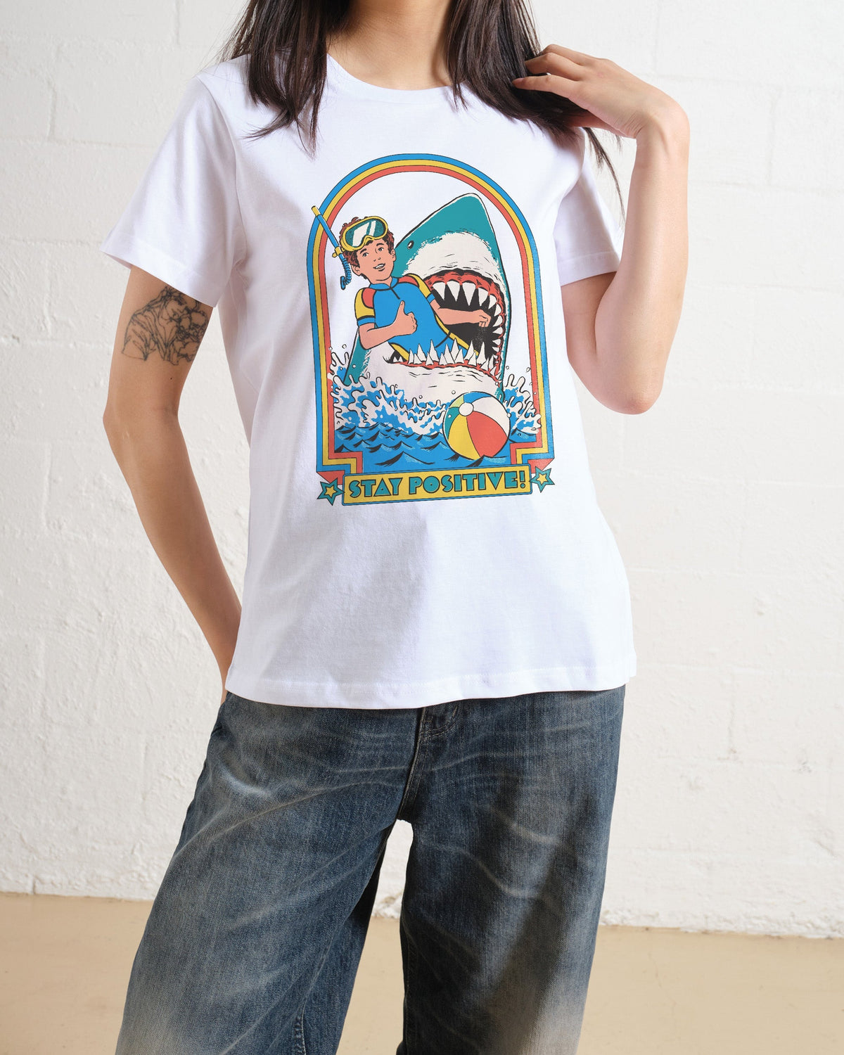 Stay Positive Women's Tee Unisex