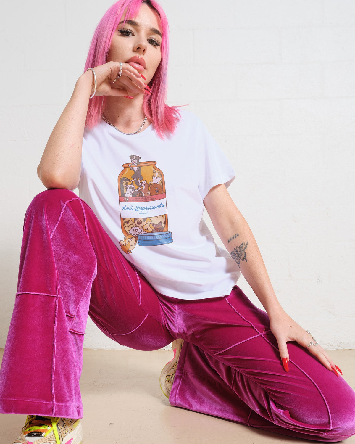 Anti-Depressants Dog Edition Women's Tee Unisex