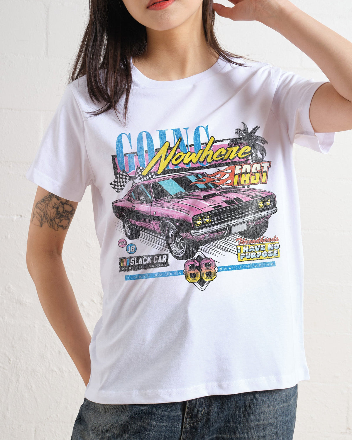 Going Nowhere Fast Women's Tee Unisex